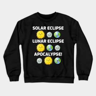 Types of Eclipse Apocalypse Crewneck Sweatshirt